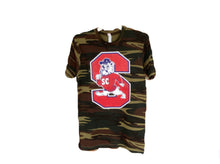  SCSU Camouflage Logo T-Shirt with Bulldog