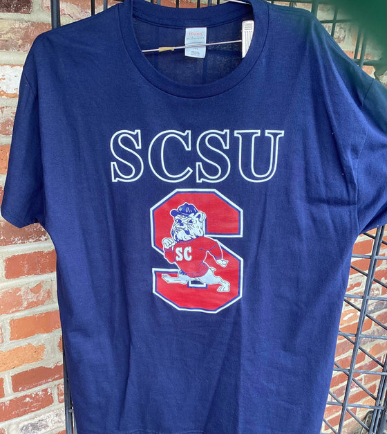 SCSU NAVY SHORT SLEEVE TSHIRTS